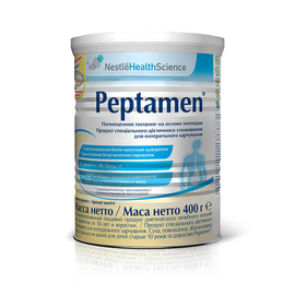 Peptamen (Nestle) Для детей с 10 лет и взрослых сухая смесь 400 г