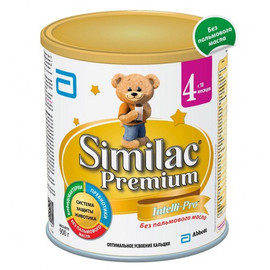 Similac Premium 4 для детей старше 18 месяцев, 900 гр