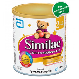 Similac Гипоаллергенный 2, с 6 до 12 мес.