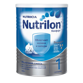 Сухая молочная смесь Nutrilon Комфорт 1 (с рождения) 900 г
