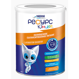Специализированное питание для лечения и профилактики Resource Junior, 400 г