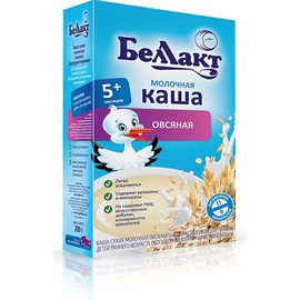 Каша Беллакт молочная овсяная, с 5 месяцев, 200 г