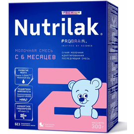 Смесь Нутрилак (Nutrilak) Premium 2 (старше 6 месяцев) 300 г