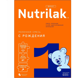 Нутрилак (Nutrilak) 1, с 0 до 6 мес., 600 г