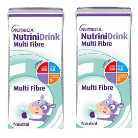 NutriniDrink Multi Fibre 200 мл для детей от 1 года - 2 шт.