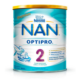 NAN®2 Сухая молочная смесь для детей с 6 месяцев, 800 г