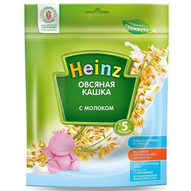 Heinz Молочная овсяная (с 5 месяцев) 250 г