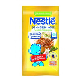 Nestle® Безмолочная гречневая каша гипоаллергенная (Первая ступень, с 4 мес.), 20гр.