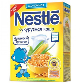 Nestle® Молочная кукурузная каша (Первая ступень, с 5 мес.), 220гр.