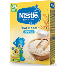 Nestle® Молочная Рисовая каша (Первая ступень, с 4 мес.), 220гр.