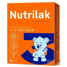 Нутрилак (Nutrilak) 3 Напиток молочный сухой, с 12 мес, 300г