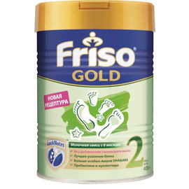 Фрисо 2 Gold (6-12 мес.) сухая молочная смесь 400 гр.